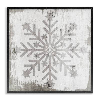 " Winter Snowflake Weathered Pattern " by Lil' Rue