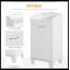 Armoire de salle de bain autoportante en bois d'ingénierie Kartyr