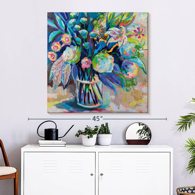 Harnek Blossom Vase, 33" H x 33" W