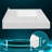 Solid Surface 43" Right Offset Single Bathroom Vanity Top In White Bathroom Countertop With Sink