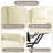 Oversized Air Leather Power Lift Recliner Chair with Footrest-1576884046