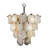 Agate 11 - Light Gold Tiered Chandelier