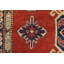Tapis oriental géométrique en laine noué à la main 5 pi 11 po x 8 pi 1 po Kazak