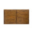 L'ensemble de table de cuisine 7 pièces comprend une table de salle à manger rectangulaire et 6 chaises en cuir de polyuréthane beige clair, finition noyer antique-1240340622-1211849183-1211711161