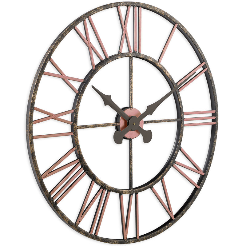 Outdoor Clock - 70cm, Black