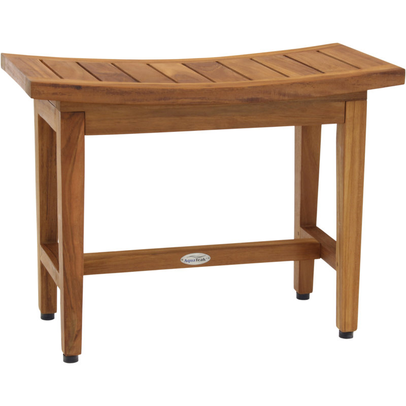 Maluku Lotus Teak Shower Bench