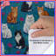Divers housses de couette chats et fleurs-129724425