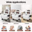 Fauteuil de toilette commode pour adulte avec hauteur réglable Commode