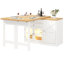 194 cm W Kitchen Island with