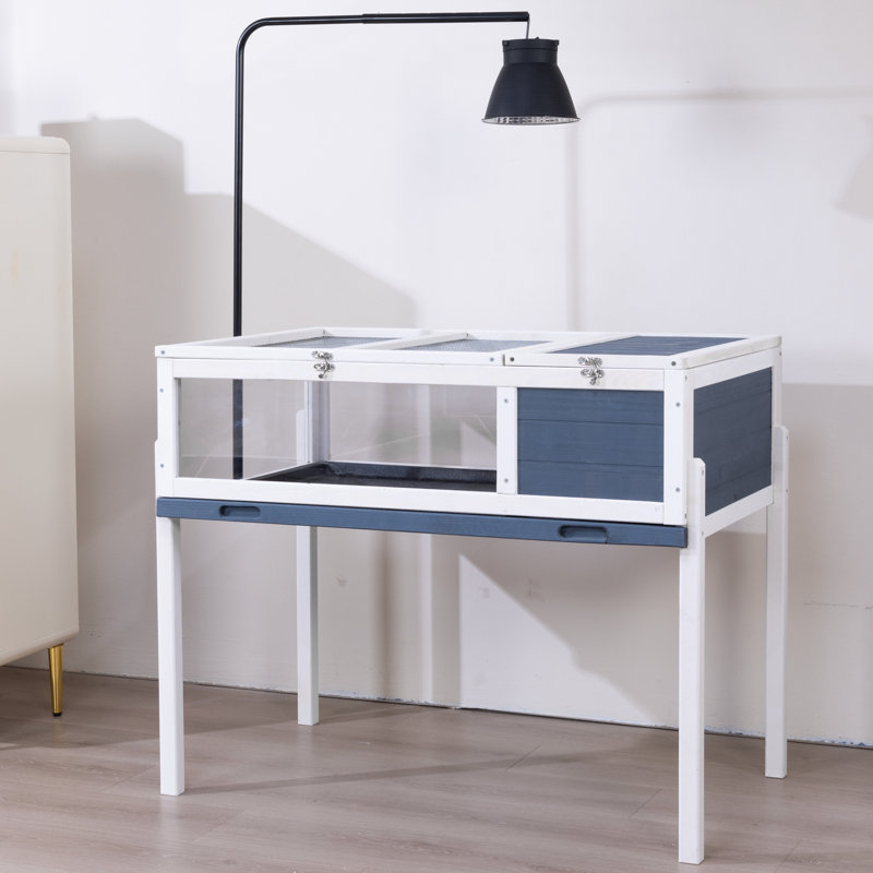 Terrarium en bois massif 38 po x 24,2 po x 32,1 po