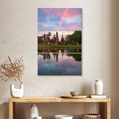 Adella Wat Mahathat Pond Reflection