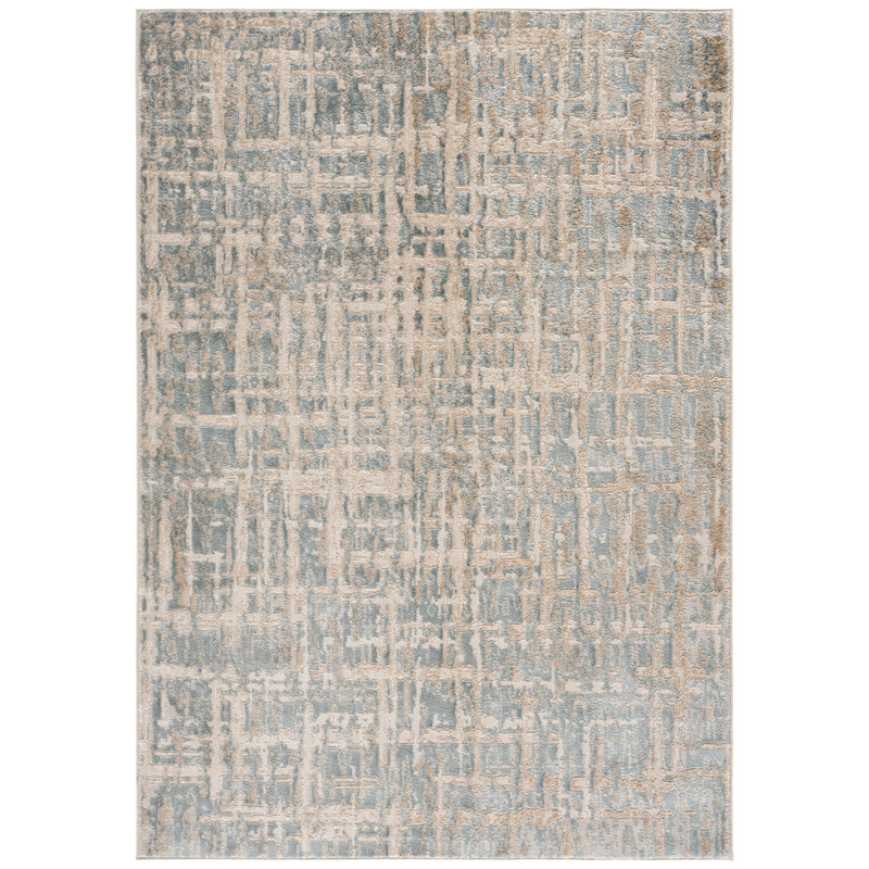 Madrid Performance Abstract Indoor Rug, 2'-2" x 8'-0" Runner