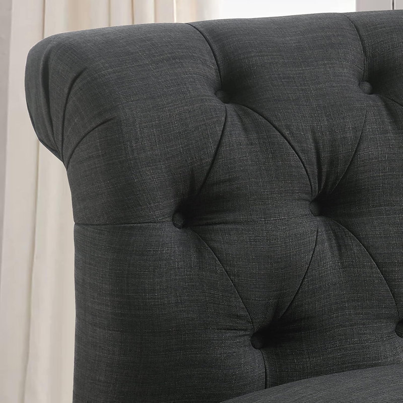 Banquette Avondale, Polyester noir