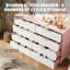 Commode cannelée à 8 tiroirs Modern-1827057116