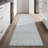 GLN Rugs Contemporary Collection - Machine Washable Modern Area Rug, Contemporary Washable Rug, Non Slip Area Rug, Abstract Living Room Rug, Bedroom Rug, Bathroom Rug (Gray Rug)-2120400062