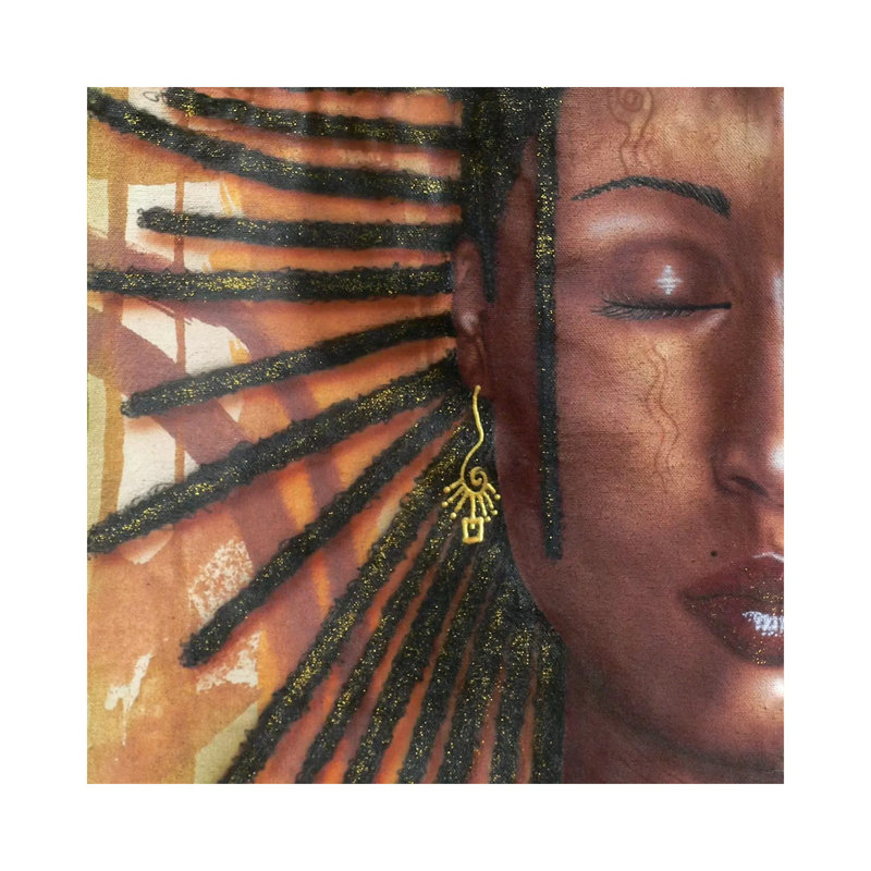 Royalty 1 Piece Wrapped Canvas Wall Art, 45.72 cm H x 45.72 cm W x 1.91 cm D