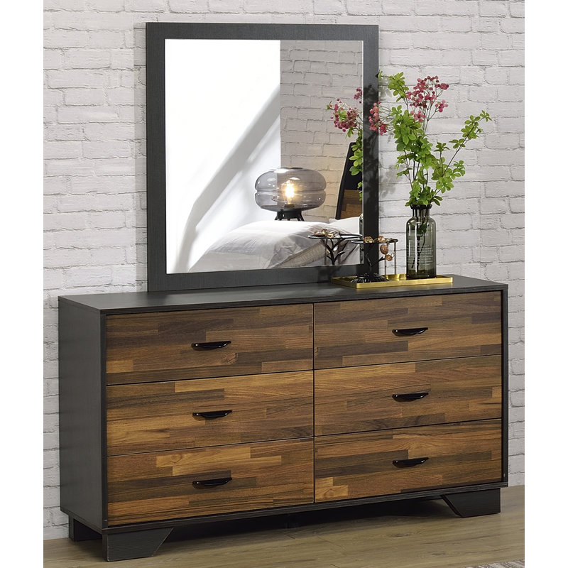 Commode double 6 tiroirs Abraem