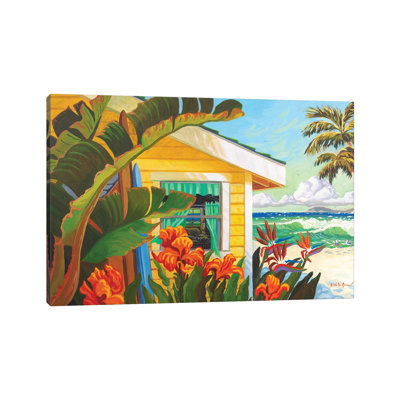 «The Cottage at Crystal Cove» par Robin Wethe Altman - reproduction d'art