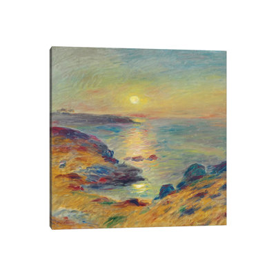 Sunset at Douarnenez, c. 1883 by Pierre-Auguste Renoir - 1 Piece Painting on Canvas