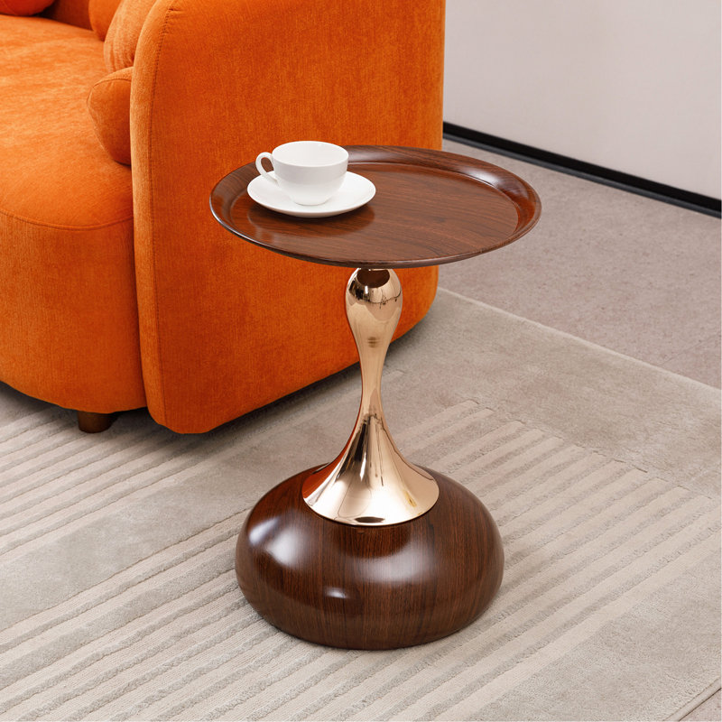 Table d'appoint ronde avec table de bout Mermaid