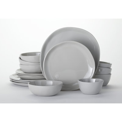 Service de table en mélamine mauve 16 pièces Crave Collection (service pour 4)