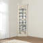 Delia Solid Wood Lighted Curio Cabinet-1383058755