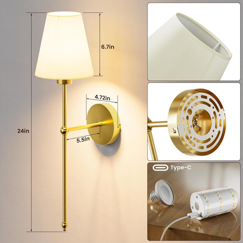 Flush Mounted Sconce