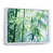 White Floater Framed