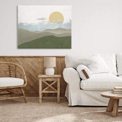 Earthen Dreams Sunrise Canvas, design by Elizabeth Medley