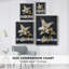 Reproduction encadrée FLORAL Series CLVII - bois massif-102676978