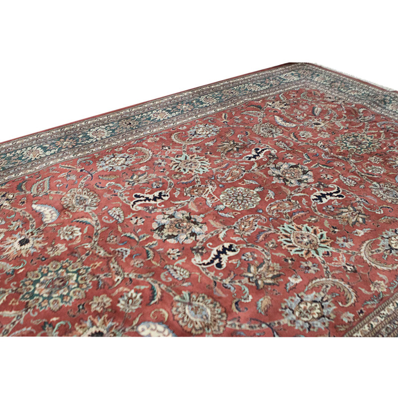 One-of-a-Kind 9'7" x 14'3" Hand Knotted Area Rug