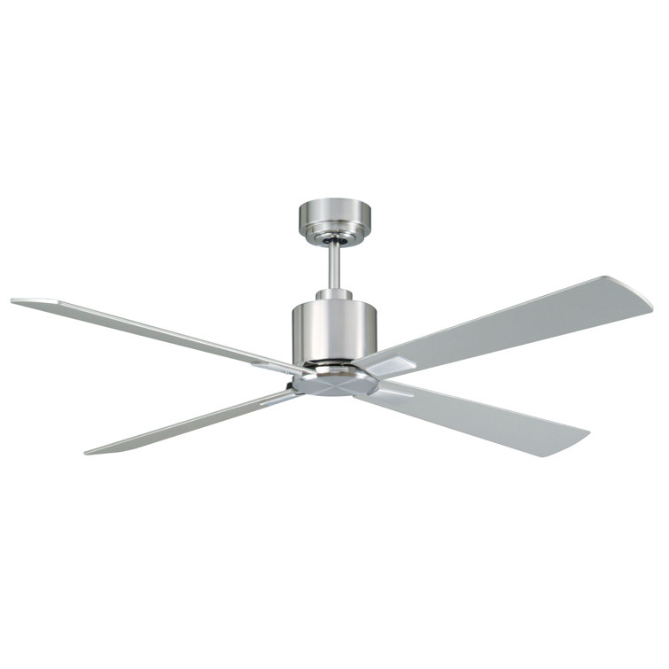 Climate 52in 4-Blades Indoor Ceiling Fan with Remote Control