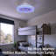 42cm Multi-Colors Ceiling Fans With Dimmable LED Lights, Remote Control, 6 Speed, Dimmable 3000K-65