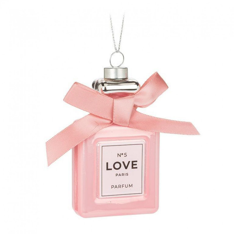 Ornement bouteille de parfum