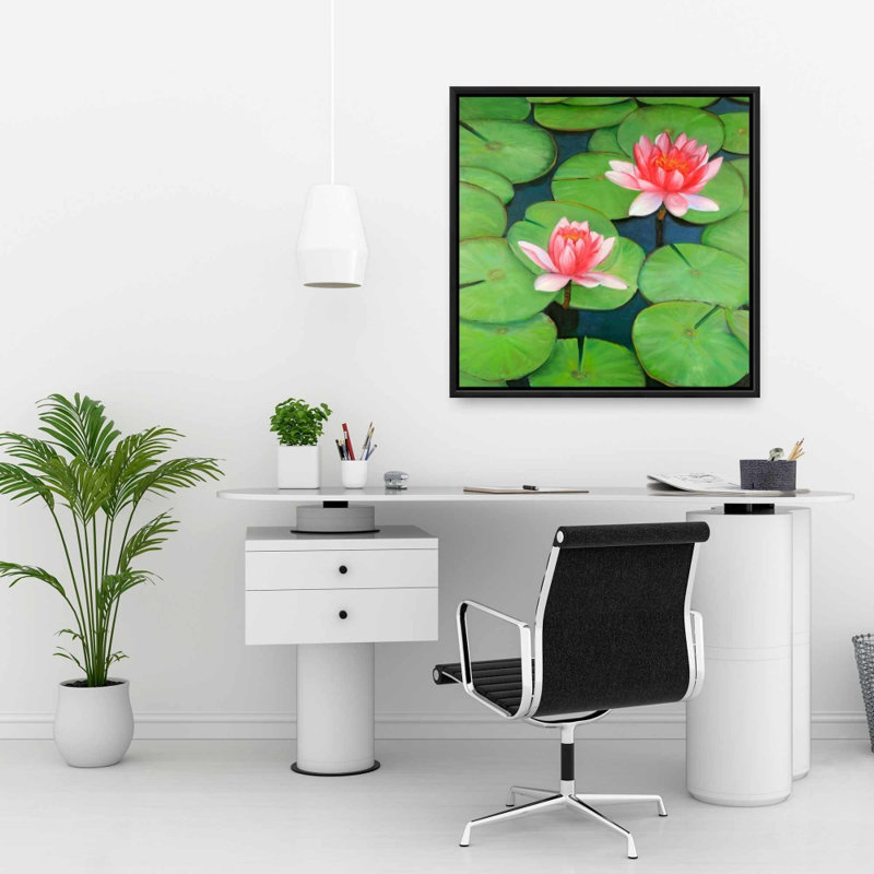 " Lotus Flowers In A Swamp "