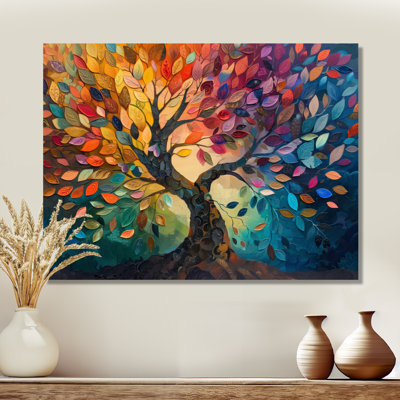 Colorful Tree of Life II Wall Art