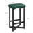 Set of 4 Backless Bar Stools - 62.5cm PU Leather Counter Chairs with Metal Frame & Footrest, Modern Minimalist Stools for Kitchen Island & Dining, Gray-2045834962-2045834963