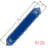 Blue Hanukkah Menorah Embroidered Table Runner