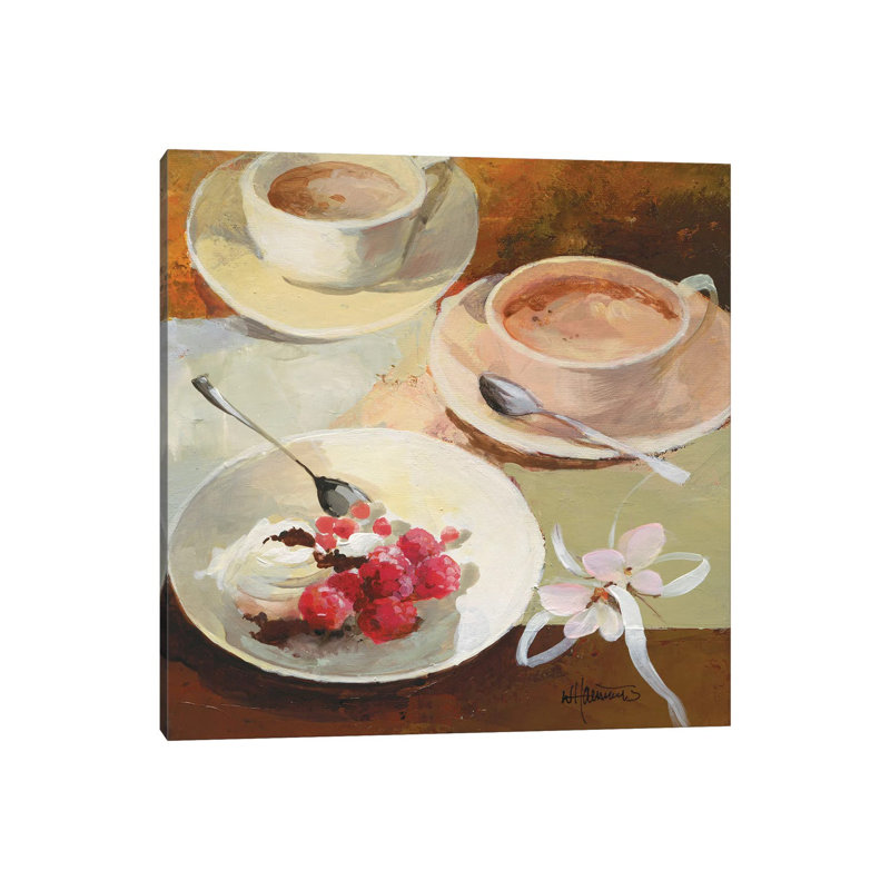 Cafe Grande III by Willem Haenraets - Wrapped Canvas Print, 45.72 cm H x 45.72 cm W x 1.91 cm D