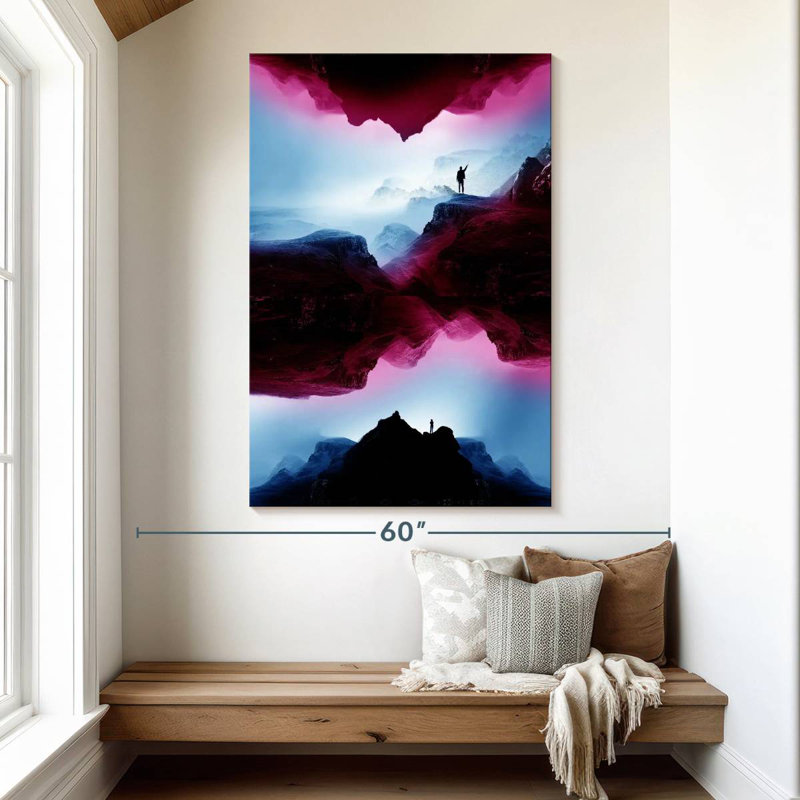 Avery Violet Learning From The Past, 51" H x 34" W