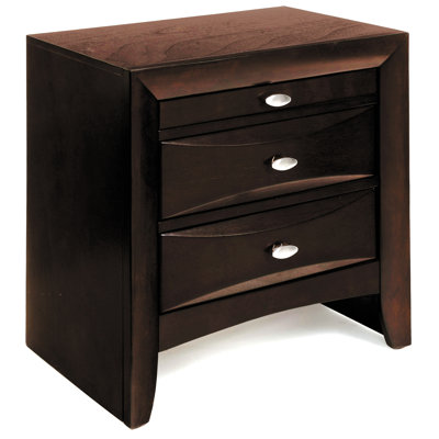 2 Table de chevet pour chambre à coucher - Mobilier élégant et pratique en pièce fonctionnelle