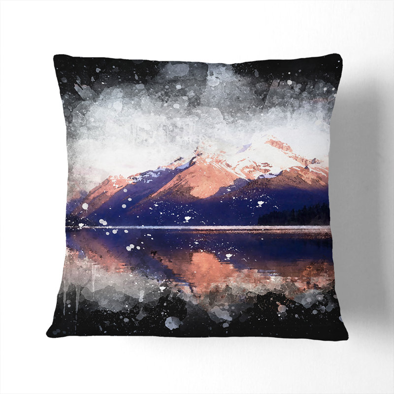 Square Throw Cushion, 40cm H x 40cm W x 15cm D
