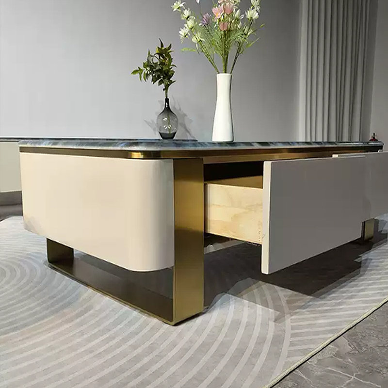 Table basse Minimalist, H 15,74 po x L 55,11 po x l 31,49 po