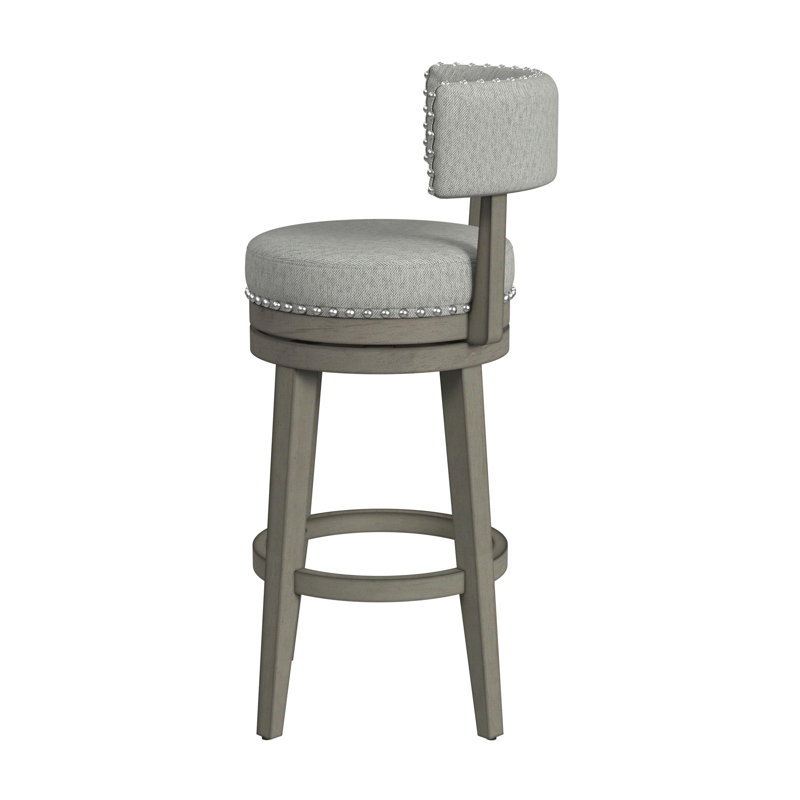 Wendover Swivel Upholstered Counter Stool, Bar Stool (30" Seat Height)