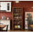 Freestanding Storage Cabinet, Kitchen Pantry,with Adjustable Shelves