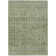 Machine Washable Indoor/Outdoor Xhevrie Green Rug