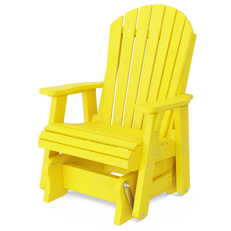 Fauteuil oscillant Fauteuil oscillant 1 place Heritage, Jaune citron