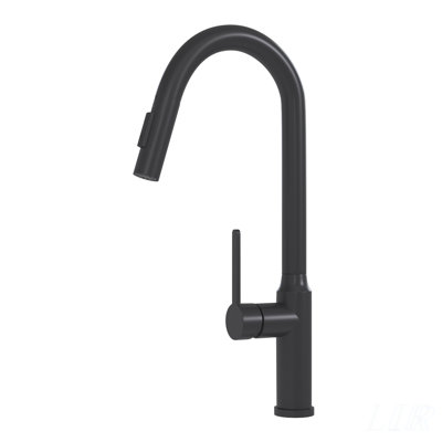 Durable Pull-Down Kitchen Faucet with Matt Black Finish and CUPC Certification for Easy Cleaning and Stylish Design