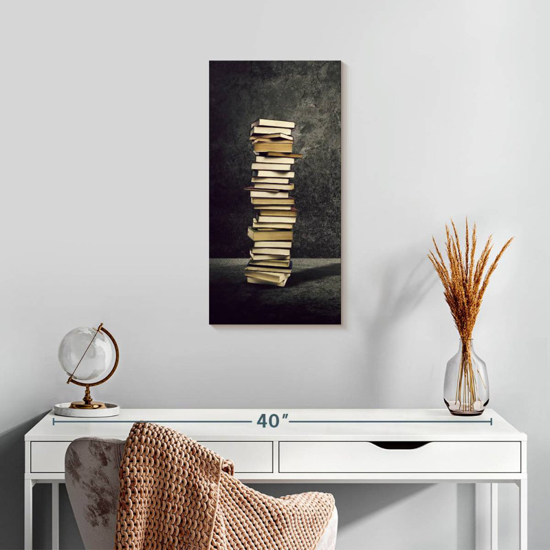 Tour à livres, H 24 po x l 12 po