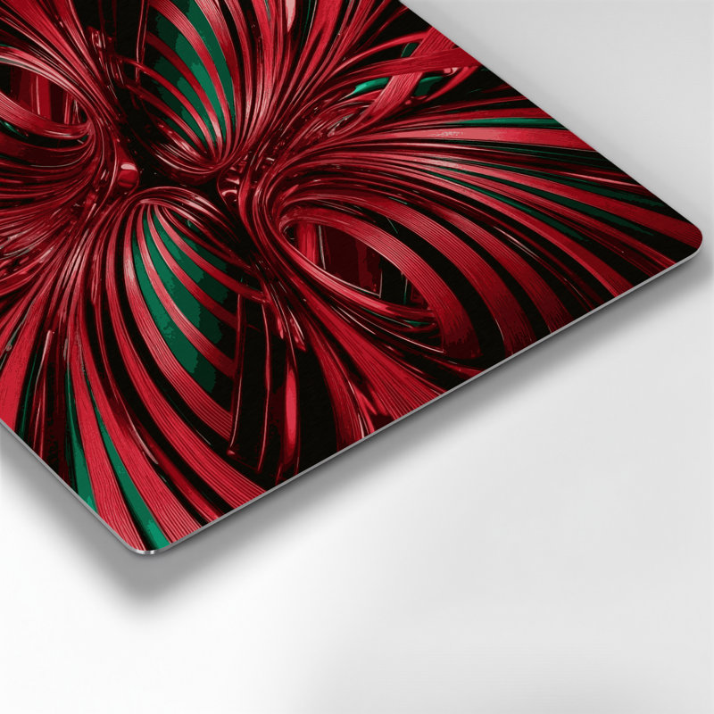 Art mural noir Op Art 7